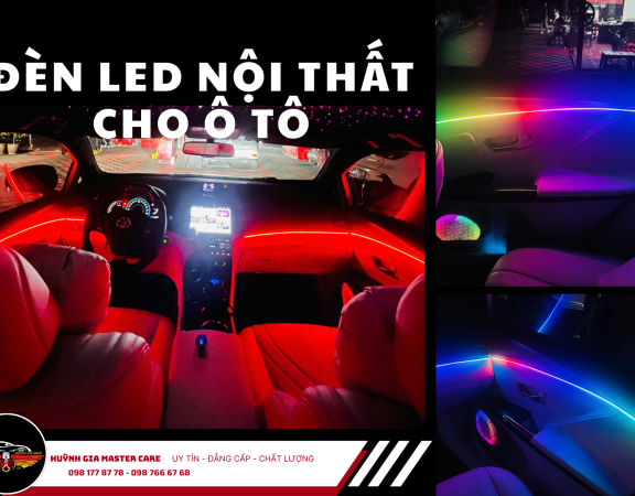 Đèn LED Nội Thất Cho Ô Tô – Biến Xe Bạn Thành Không Gian Sang Trọng Như Khách Sạn 5 Sao