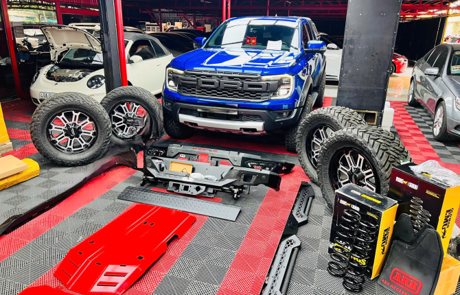 LẮP ĐẶT & THAY THẾ PHỤ KIỆN CHO XE BÁN TẢI